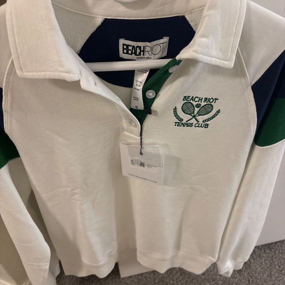 Beach riot tennis sweatshirt new with tags small $145 - Picture 2 of 4